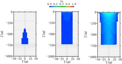 Effect of permeability anisotropy on the CO2 saturation distribution and phase change during a leakage event in a saline aquifer